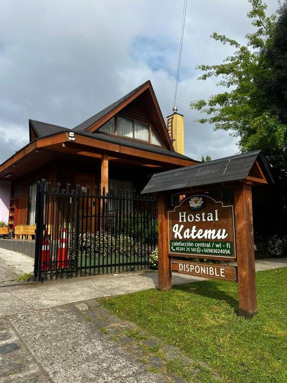 Hostal Katemu Вильяррика Экстерьер фото